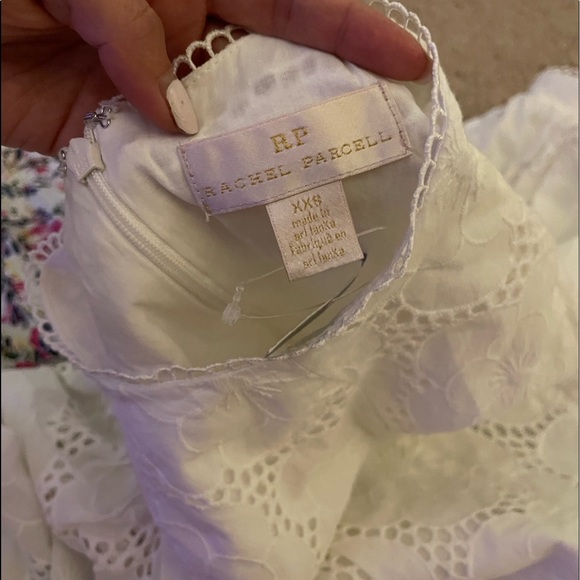 RACHEL PARCELL EYELET COTTON DRESS - Picture 6 of 6